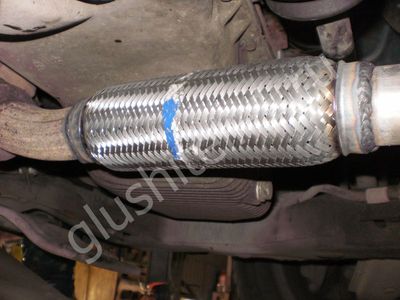Замена гофры Nissan Almera N15